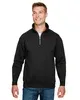 Bayside Unisex USA Made Quarter-Zip Pullover Sweatshirt