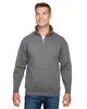 Bayside Unisex USA Made Quarter-Zip Pullover Sweatshirt