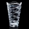 Custom Deep Cut Corporate Crystal Vase with Optional Gift Box