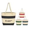 BEACH TOTE BAG WITH ROPE HANDLES