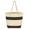 BEACH TOTE BAG WITH ROPE HANDLES