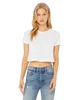 Bella + Canvas Ladies' Flowy Cropped T-Shirt