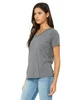 Bella + Canvas Ladies' Relaxed Triblend V-Neck T-Shirt