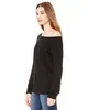 Bella + Canvas Ladies' Sponge Fleece Wide Neck Sweatshirt