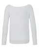 Bella + Canvas Ladies' Sponge Fleece Wide Neck Sweatshirt