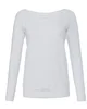 Bella + Canvas Ladies' Sponge Fleece Wide Neck Sweatshirt