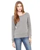Bella + Canvas Ladies' Sponge Fleece Wide Neck Sweatshirt