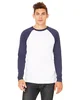 Bella + Canvas Men's Jersey Long-Sleeve Baseball T-Shirt