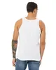 Bella Canvas Unisex Jersey Tank- White - Full Color Imprint