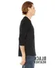 Bella + Canvas Unisex Three-Quarter Sleeve Baseball T-Shirt