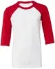 Bella + Canvas Youth Three-Quarter Sleeve Baseball T-Shirt