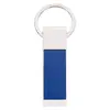 Bicolored Rectangular Key Chain