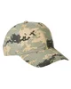 Big Accessories Unstructured Camo Cap