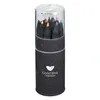 Blackwood 12-Piece Colored Pencil Set In Tube With Sharpener  