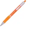 Logo Blaze Custom Ballpoint Pen with Translucent Trim and Comfort Grip