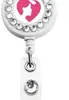 Bling Ring Retractable Id Badge Reel