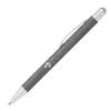 Bold Softy Satin with Stylus - Laser Engraved Metal Pen