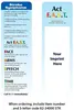 Bookmark, Full Color Digital (2 Side Custom Imprint)