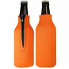 Bottle Cooler with Zipper (Screen Print)