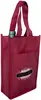 Personalized Non-Woven Logo Wine Bag - Holds 2 Bottles