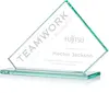 Jade Glass Custom Bracknell Award - Exquisite Corporate Recognition 7.5" to 12"