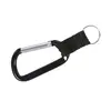 Branded Carabiner with Strap and Split Ring