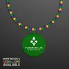 Breakaway Beads for Mardi Gras with Purple Medallion (NON-Light Up)