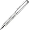 Bristol Carbon Custom Logo Pen: Twist-Action, Chrome Trim, Black Baril