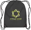 Drawstring Backpack - 210D Polyester (Metallic Imprint)