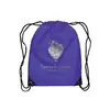 Broadway - Drawstring Pack- 210D Polyester- Metallic imprint