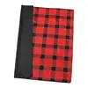 Personalized Buffalo Plaid Fleece Picnic Blanket