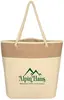 Promotional Burlap Rope Tote Bag