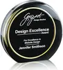 Custom Acrylic Gold Accent Awards - Multiple Sizes