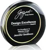 Custom Acrylic Gold Accent Awards - Multiple Sizes