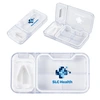 Cache 4-Compartment Pill Box with Tablet Cutter