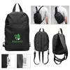 Caleb rPET Convertible Backpack And Sling Bag