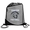 Personalized Campus Pack - 210D Drawstring with Zipper Pocket