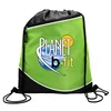 Personalized Campus Pack - 210D Drawstring with Zipper Pocket