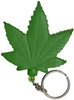 Cannabis Leaf Stress Reliever Keyring