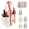 Canvas Wine Bottle Tote Bag