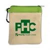 Custom Canvas Zip Tote with Carabiner