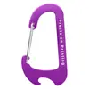 Carabiner and Bottle Opener in 1