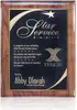 Custom Engraved Star Design Plaque