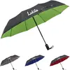 Castleford Windproof Umbrella with Two-Tone Design, 46" Arc for Evergreen Branding