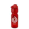 Personalized Trans. Bottle with Flip Top Lid - 28 oz.