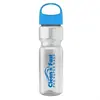 Custom Transparent Bike Bottle - 28 oz. with Crest Lid