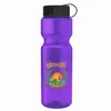 Personalized Translucent Bike Bottle (28 oz) with Tethered Lid