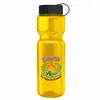 Personalized Translucent Bike Bottle (28 oz) with Tethered Lid