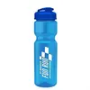 Custom Translucent Bike Bottle - 28 oz. (Flip Lid)