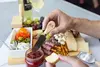 Charcuterie Board with Bowl, Utensils, and Forks